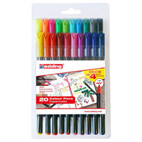 PACK CON 16 ROTULADORES EST&Aacute;NDAR + 4 ROTULADORES PASTEL S/C 1200 EDING E1200-20-BTS (Espera 4 dias)