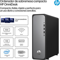 PC HP OMNIDESK SLIM S03-0019ns i5-14400 8GB 512GB FDOS PLATA PC HP OMNIDESK SLIM S03-0019ns i5-14400 8GB 512GB FDOS PLATA