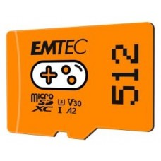 MEMORIA SD MICRO 512GB EMTEC GAMING 100MB/S SD +