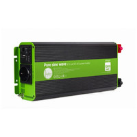 INVERSOR CORRIENTE DC-AC GEMBIRD COCHE DE ONDA SINUSOIDAL PURA DE 12 V 1000 W INVERSOR CORRIENTE DC-AC GEMBIRD COCHE DE ONDA SINUSOIDAL PURA DE 12 V 1000 W