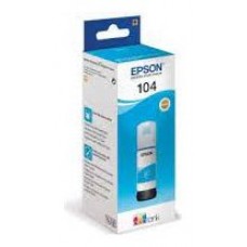 TINTA EPSON C13T00P240 104 ECOTANK CYAN (Espera 4 dias)