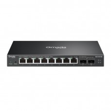 SWITCH OMADA ES210X-M2 8-PORT EASY MANAGED SWITCH WITH 2 10GE SFP+ SLOTS