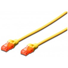 Ewent EW-6U-030 cable de red Amarillo 3 m Cat6 U/UTP (UTP) (Espera 4 dias)