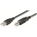 Ewent EW-UAB-030 cable USB 3 m 2.0 USB A USB B Negro (Espera 4 dias)