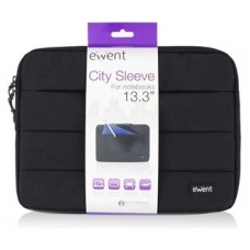 Ewent City maletines para portátil 33,8 cm (13.3") Funda Negro (Espera 4 dias)