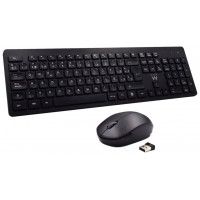 Ewent Teclado+Ratón Inalámbrico EW3256 Negro