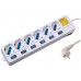 REGLETA EWENT EW3932 6 TOMAS C/INTERRUPTOR (Espera 4 dias)