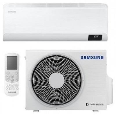 SAMSUNG AIRE ACONDICIONADO (F-AR24CBU) CEBU WIFI PACK INT+EXT CONJUNTO DOMÉSTICO DE SPLIT MURAL GAMA QMD CEBU CON CAPACIDAD EN FRÍO DE 6,5 KW Y EN CALOR 7,4 KW. PRESIÓN SONORA: 26 DB, DIMENSIONES: 1.055 X 299 X 215 MM (Espera 4 dias)