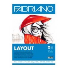 BLOC LISO ENCOLADO A3 70HOJAS 75 GR TODO TIPO TINTAS FABRIANO F19100506 (Espera 4 dias)