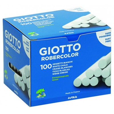 CAJA 100 TIZAS BLANCAS GIOTTO F538800 (Espera 4 dias)