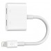 ADAPTADOR BELKIN F8J198BTWHT  AUDIO + CARGA LIGHTNING