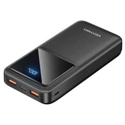 POWER BANK 20000mAh 22.5W NEGRO VENTION (Espera 4 dias)