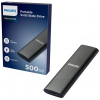 DISCO M.2 EXTERNO PHILIPS 500GB USB-C/USB3.0 540MB