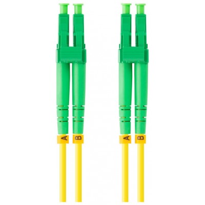 CABLE DE FIBRAOPTICA LANBERG 5M MONO LC/APC-LC/APC DUPLEX G657A1 LSZH AMARILL CABLE DE FIBRAOPTICA LANBERG 5M MONO LC/APC-LC/APC DUPLEX G657A1 LSZH AMARILL