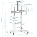 SOPORTE TOOQ FS20404HM-B