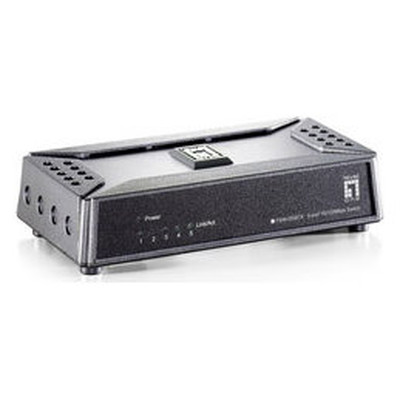 SWITCH NO GESTIONABLE LEVELONE FSW-0508TX 5P 5x10/100 SWITCH NO GESTIONABLE LEVELONE FSW-0508TX 5P 5x10/100