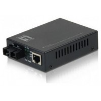 CONVERSOR FIBRA OPTICA LEVEL ONE 10/100TX A 100BASE-FX