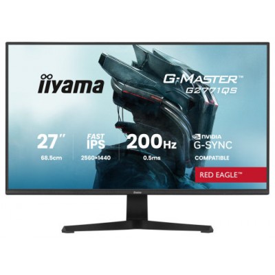 iiyama G2771QS-B1 pantalla para PC 68,6 cm (27") 2560 x 1440 Pixeles Wide Quad HD Negro (Espera 4 dias)