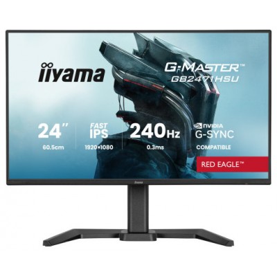 iiyama GB2471HSU-B1 pantalla para PC 60,5 cm (23.8") 1920 x 1080 Pixeles Negro (Espera 4 dias)