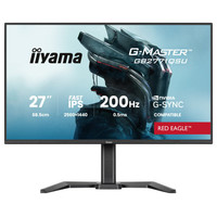 MONITOR IIYAMA, 27 PULGADAS, 68,6 CM, FAST IPS, 2560X1440, 200HZ, 0,233 MM, MATE NEGRO (Espera 4 dias) MONITOR IIYAMA, 27 PULGADAS, 68,6 CM, FAST IPS, 2560X1440, 200HZ, 0,233 MM, MATE NEGRO (Espera 4 dias)