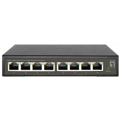 SWITCH SEMIGESTIONABLE LEVEL ONE HILBERT 8P POE