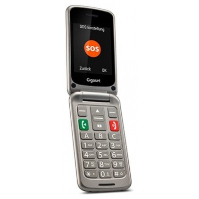 Gigaset Móvil Senior GL590 2.8" Dual SIM Gris