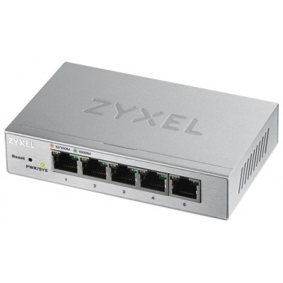 Zyxel GS1200-8 Gestionado Gigabit Ethernet (10/100/1000) Plata (Espera 4 dias)