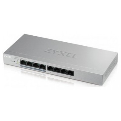 Zyxel GS1200-8HP v2 Gestionado Gigabit Ethernet (10/100/1000) Energía sobre Ethernet (PoE) Gris (Espera 4 dias)