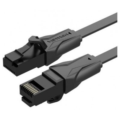 CABLE DE RED LATIGUILLO RJ45 UTP CAT6 AWG32 2 M NEGRO VENTION (Espera 4 dias)