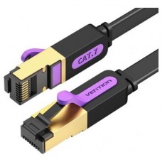 CABLE DE RED LATIGUILLO RJ45 CAT.7 SFTP AWG28 1.5 M NEGRO VENTION (Espera 4 dias)