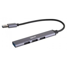 iggual Hub USB 3 puertos USB 2.0 + 1 USB 3.0 THIN