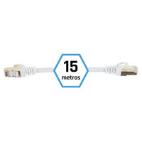 iggual Latiguillo CAT7 SFTP LSZH 15 metros blanco