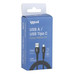 iggual Cable USB-A a tipo C 3A 100 cm trenzado iggual Cable USB-A a tipo C 3A 100 cm trenzado