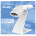 iggual Lector código barras 2D USB botón blanco iggual Lector código barras 2D USB botón blanco
