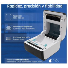 iggual Impresora etiquetas env&iacute;os USB+Bluetooth