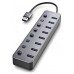 HUB USB 3.0  NGS CON 8 PUERTOS CON INTERRUPTOR