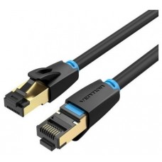 CABLE DE RED LATIGUILLO RJ45 CAT.8 SFTP AWG28 15 M NEGRO VENTION (Espera 4 dias)