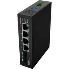 SWITCH LANBERG INDUSTRIAL POE 1XBT 3XAT 2XSFP DIN GIGABIT ETHERNET SIN GESTION SWITCH LANBERG INDUSTRIAL POE 1XBT 3XAT 2XSFP DIN GIGABIT ETHERNET SIN GESTION