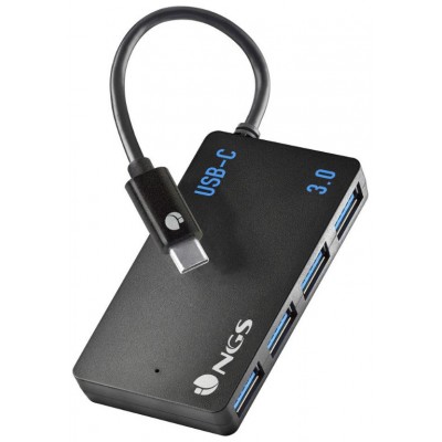 HUB USB-C NGS WONDERIHUB4 A 4xUSB-A 3.0