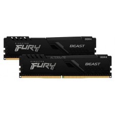 DDR4 KINGSTON FURY BEAST 32 GB 2 X 16GB 3200 NEGRO