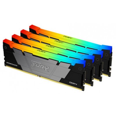 Kingston Technology FURY Renegade RGB módulo de memoria 128 GB 4 x 32 GB DDR4 3200 MHz (Espera 4 dias)