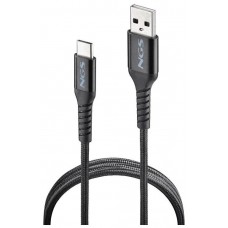 CABLE USB-A A USB-C 1 M KNOT NEGRO NGS (Espera 4 dias)