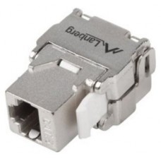 CONECTOR KEYSTONE LANBERG TOOLLESS RJ45 A LSA CAT.6 FTP 180 GRADOS