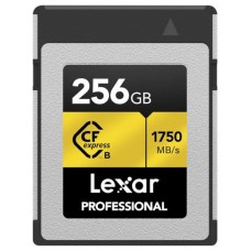 LEXAR 256GB PROFESSIONAL CFEXPRESS 4.0 TYPE-B CARD, UP TO 3700MB/S READ 3400MB/S WRITE. VPG 400 (Espera 4 dias)