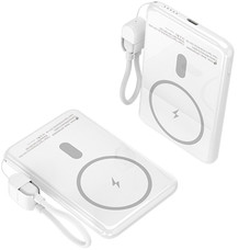POWER BANK 5000mAh 20W BLANCO LEOTEC (Espera 4 dias)