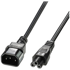 Lindy 30340 cable de transmisión Negro 1 m C14 acoplador C5 acoplador (Espera 4 dias) Lindy 30340 cable de transmisión Negro 1 m C14 acoplador C5 acoplador (Espera 4 dias)