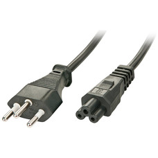 Lindy 30412 cable de transmisión Negro 2 m C5 acoplador (Espera 4 dias) Lindy 30412 cable de transmisión Negro 2 m C5 acoplador (Espera 4 dias)