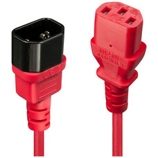 Lindy 30476 cable de transmisión Negro, Rojo 0,5 m C14 acoplador C13 acoplador (Espera 4 dias) Lindy 30476 cable de transmisión Negro, Rojo 0,5 m C14 acoplador C13 acoplador (Espera 4 dias)