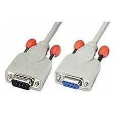 Lindy 0,5m RS232 Cable cable de se&ntilde;al Gris (Espera 4 dias)