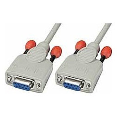 Lindy 3m Null modem cable cable de serie Blanco (Espera 4 dias)
